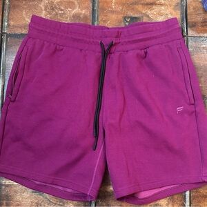 Fabletics Men's Athletic Shorts in Rich Purple